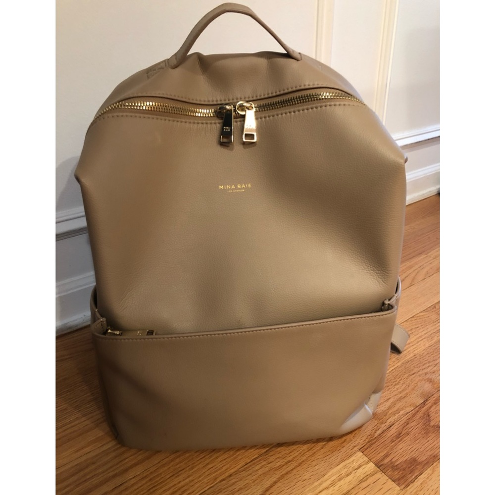 Mina Baie Stevie Vegan Backpack Sand